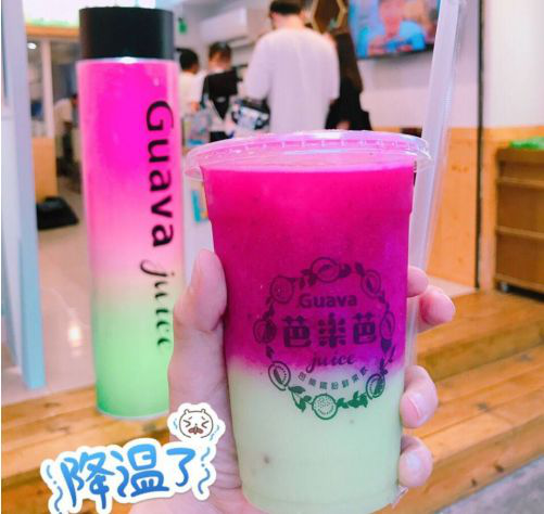 聽說，“茶+果蔬汁”最近在臺灣很火